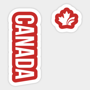 Canada Merch | Vertical Sticker